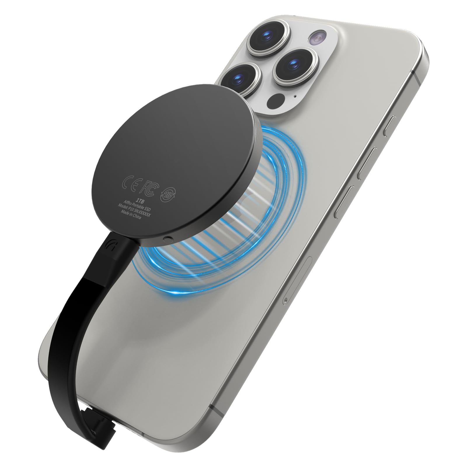 Aiffro P10 SSD 1TB　MagSafe対応ポータブルSSD REVIEW: Aiffro P10 MagSafe Portable SSD - Magnetic 1TB Portable